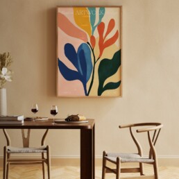 Dining Room Frame Mockup