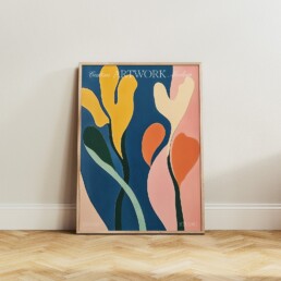 Frame On Floor Mockup