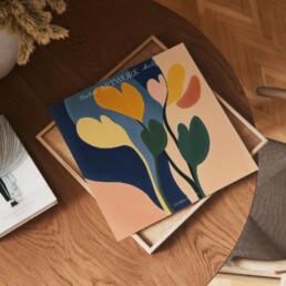 Wood Square Frame Photoshop Mockup